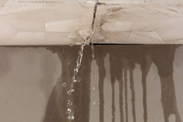 Professional Structural Drying technician working in Hunter, OH